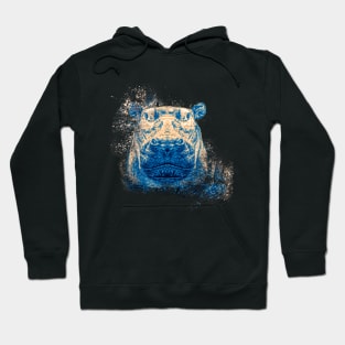 Hippo Art Distorsion Hoodie